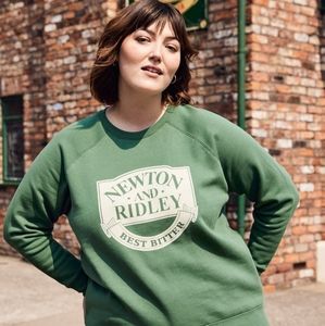 NWT Coronation Street X Joanie - Gilroy Retro Newton And Ridley Sweatshirt